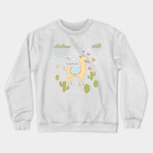 Llama Crewneck Sweatshirt